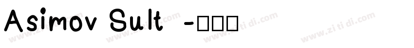 Asimov SuIt字体转换